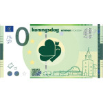 0 Euro biljet Koningsdag 27-4-2024